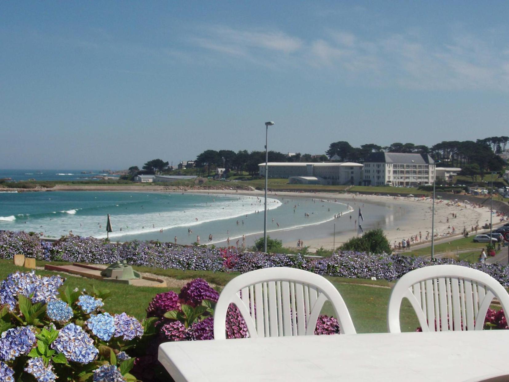 Les Terrasses De La Plage De Trestel Trevou-Treguignec Exterior photo
